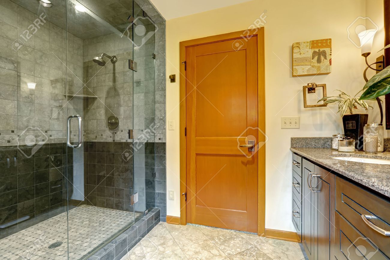 cheap interior moderno cuarto de bao con ducha con puerta de vidrio y azulejo de la pared with azulejos baos modernos con ducha - Azulejos Baos cheap interior moderno cuarto de bao con ducha con puerta de vidrio y azulejo de la pared with azulejos baos modernos con ducha - Azulejos Baos