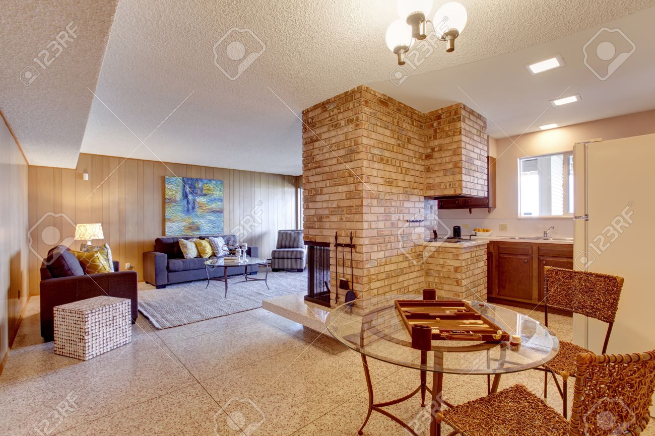 basement open floor plan. living room with dining and kitchen basement open floor plan. living room with dining and kitchen