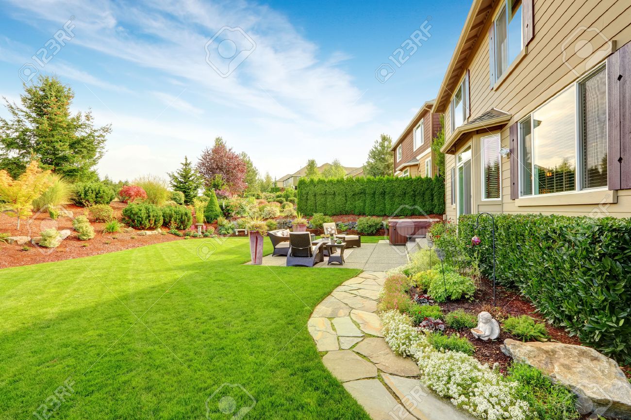 Patio pejzažni dizajn de