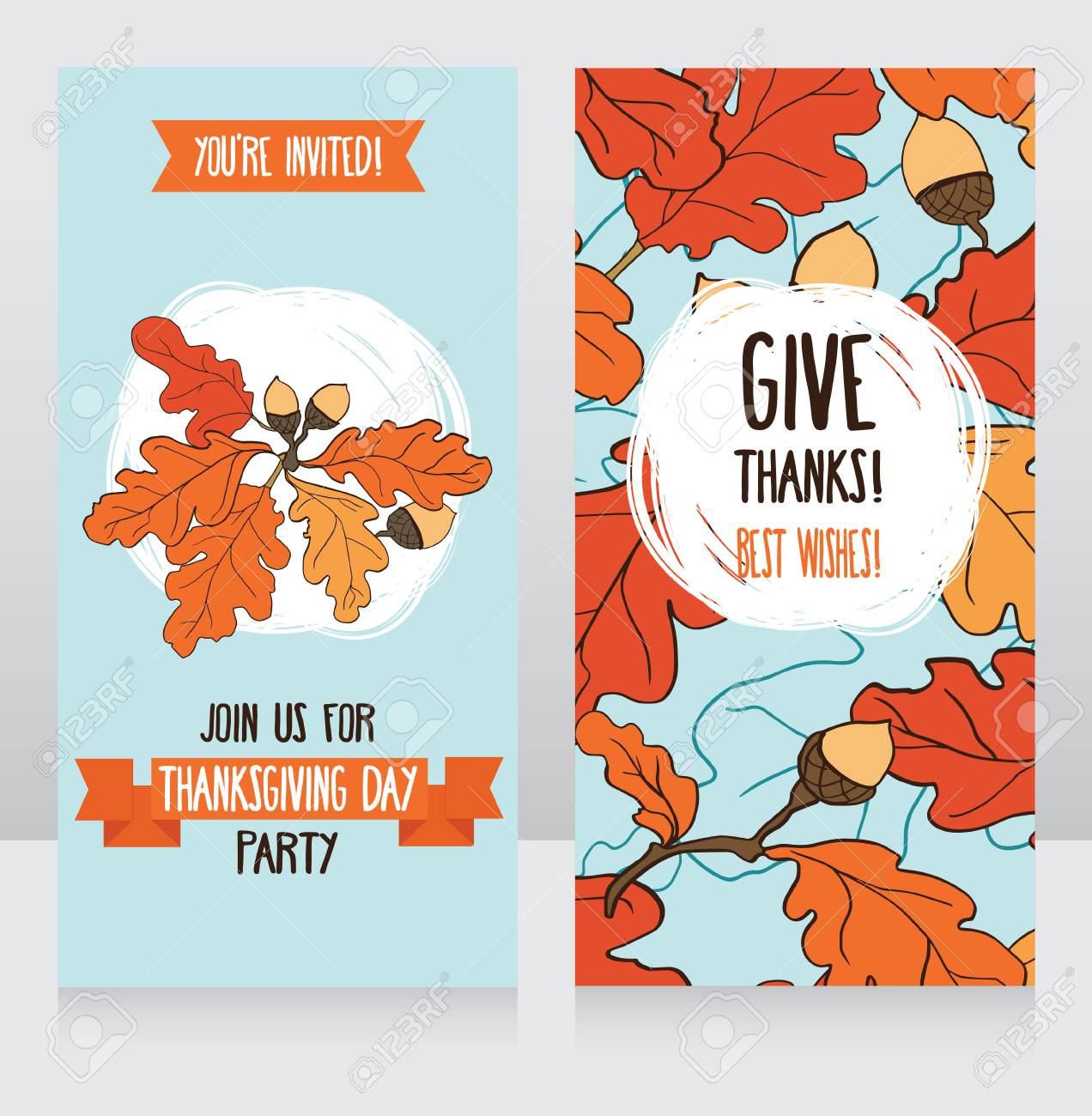 greeting cards for thanksgiving day cute party invitations thanksgiving party invitations