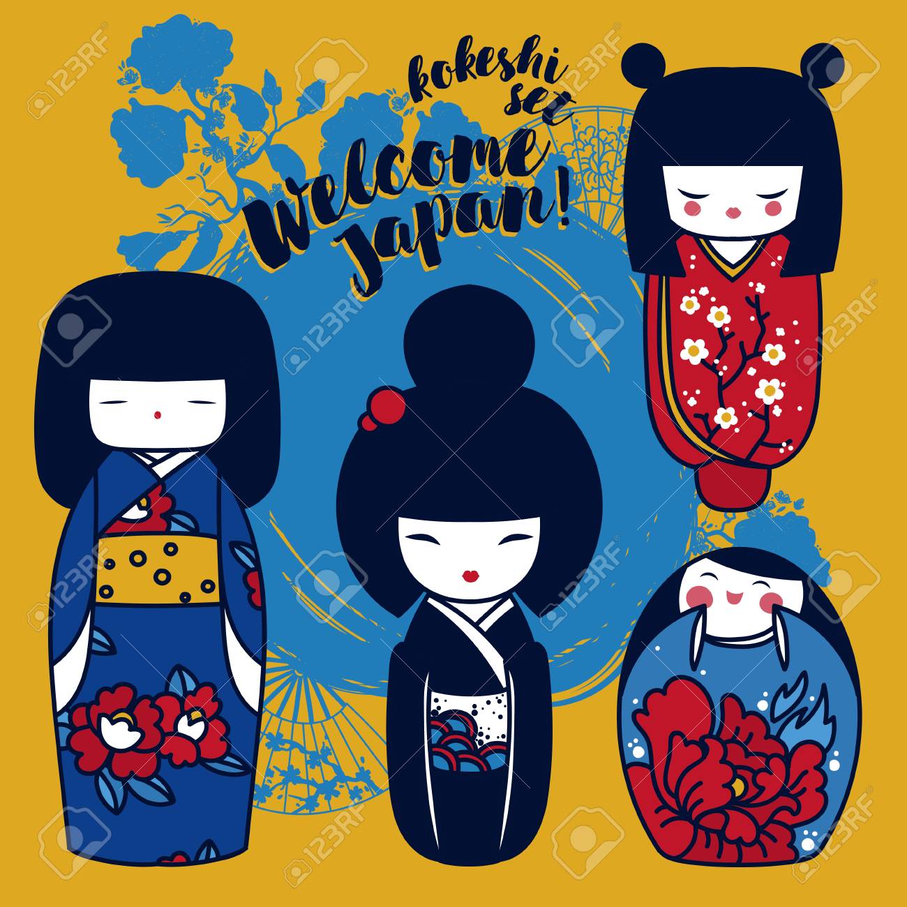 japanese doll set