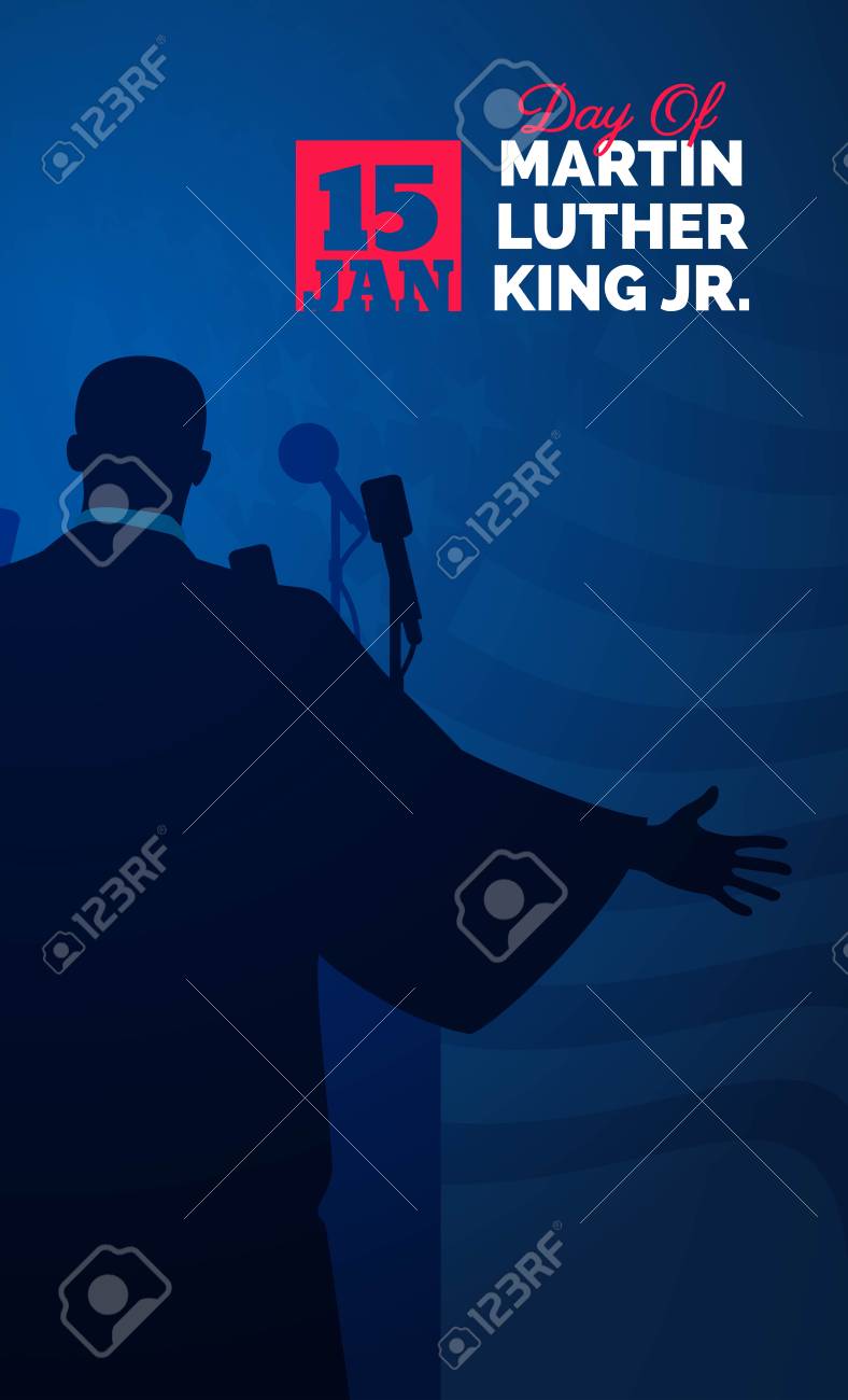 martin luther king day flyer banner or poster mlk background martin luther king day flyer