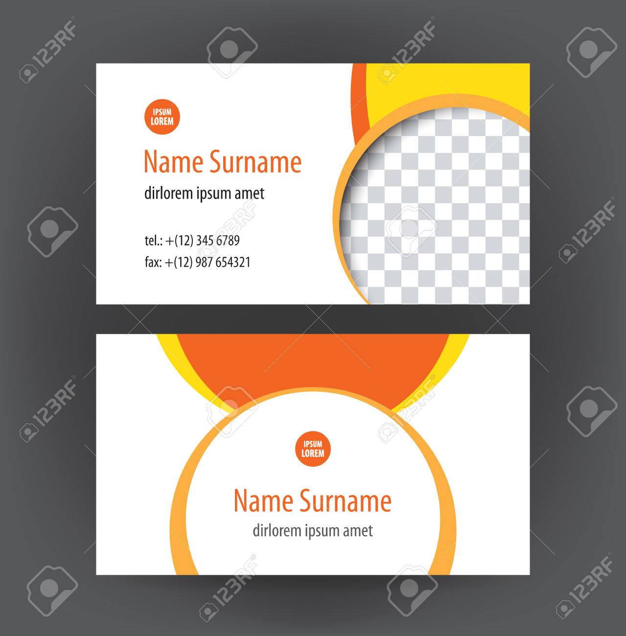 simple personal business card