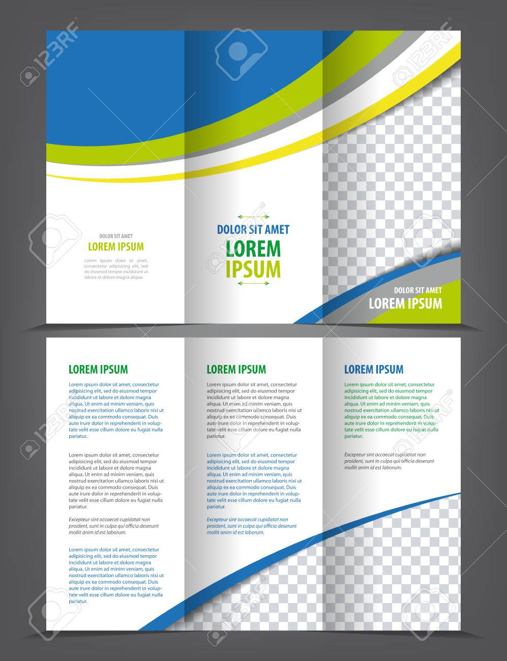 trifold template