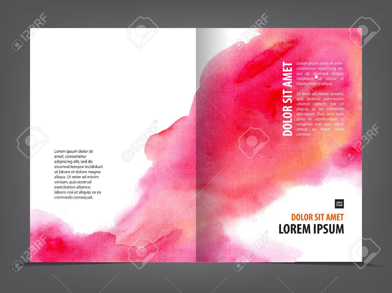 bifold brochure template