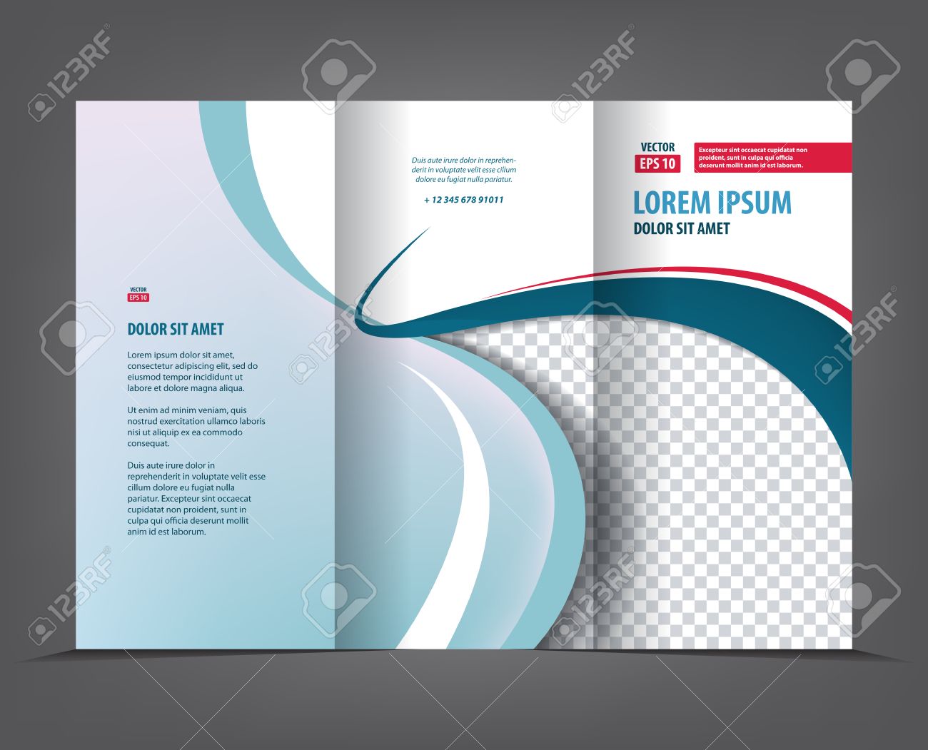 business tri fold brochure templates