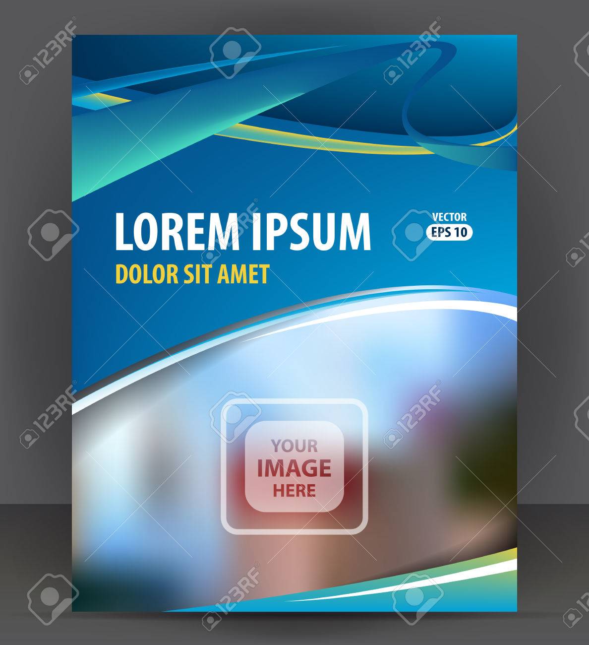 pamphlet layout