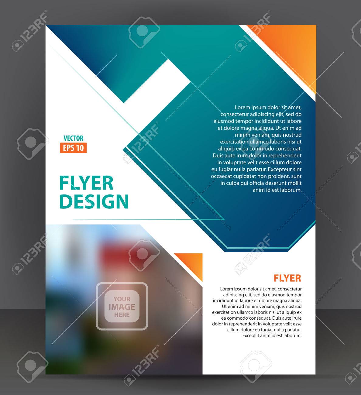 flyer brochure cover layout design print template pamphlet template for pamphlet design
