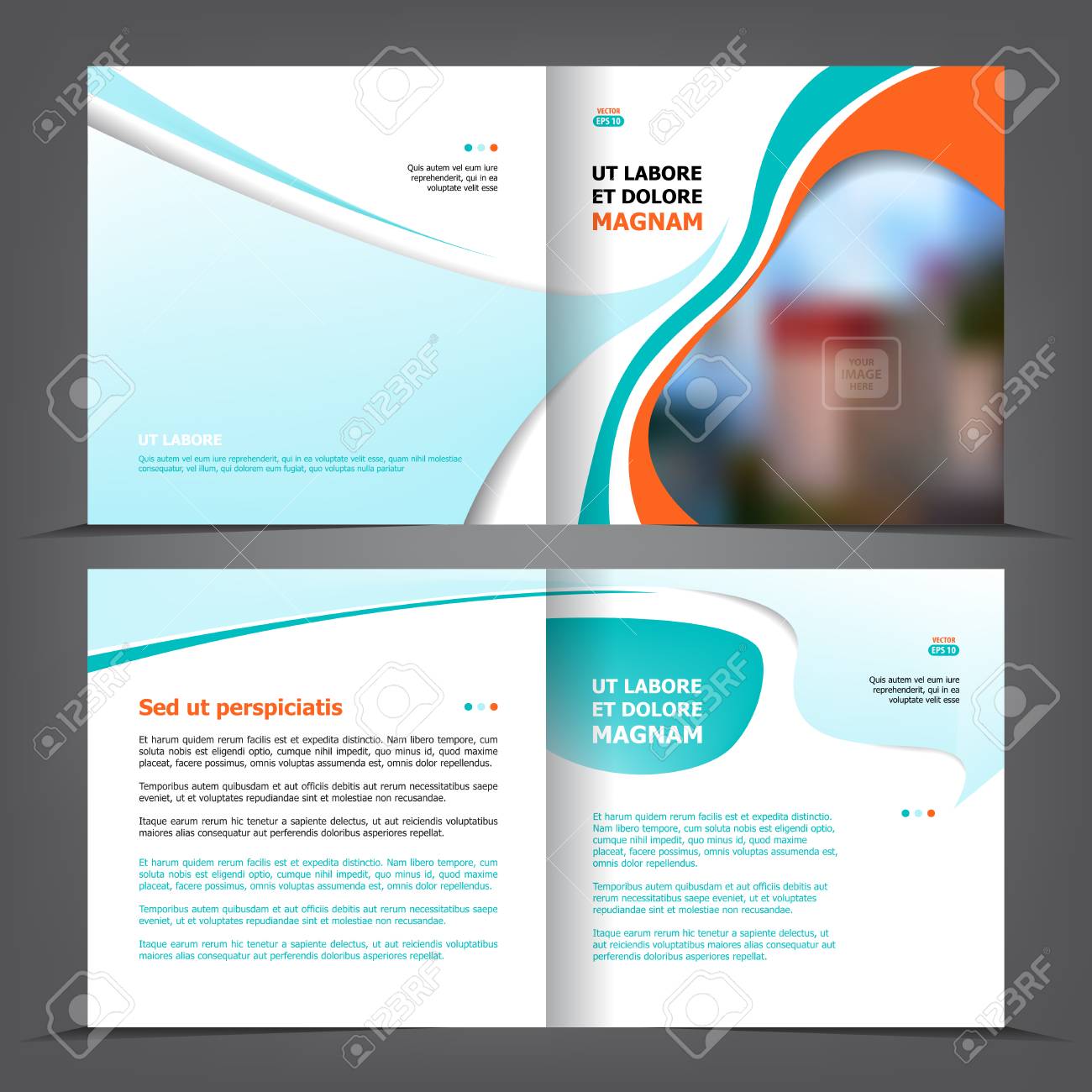 vector empty bi fold