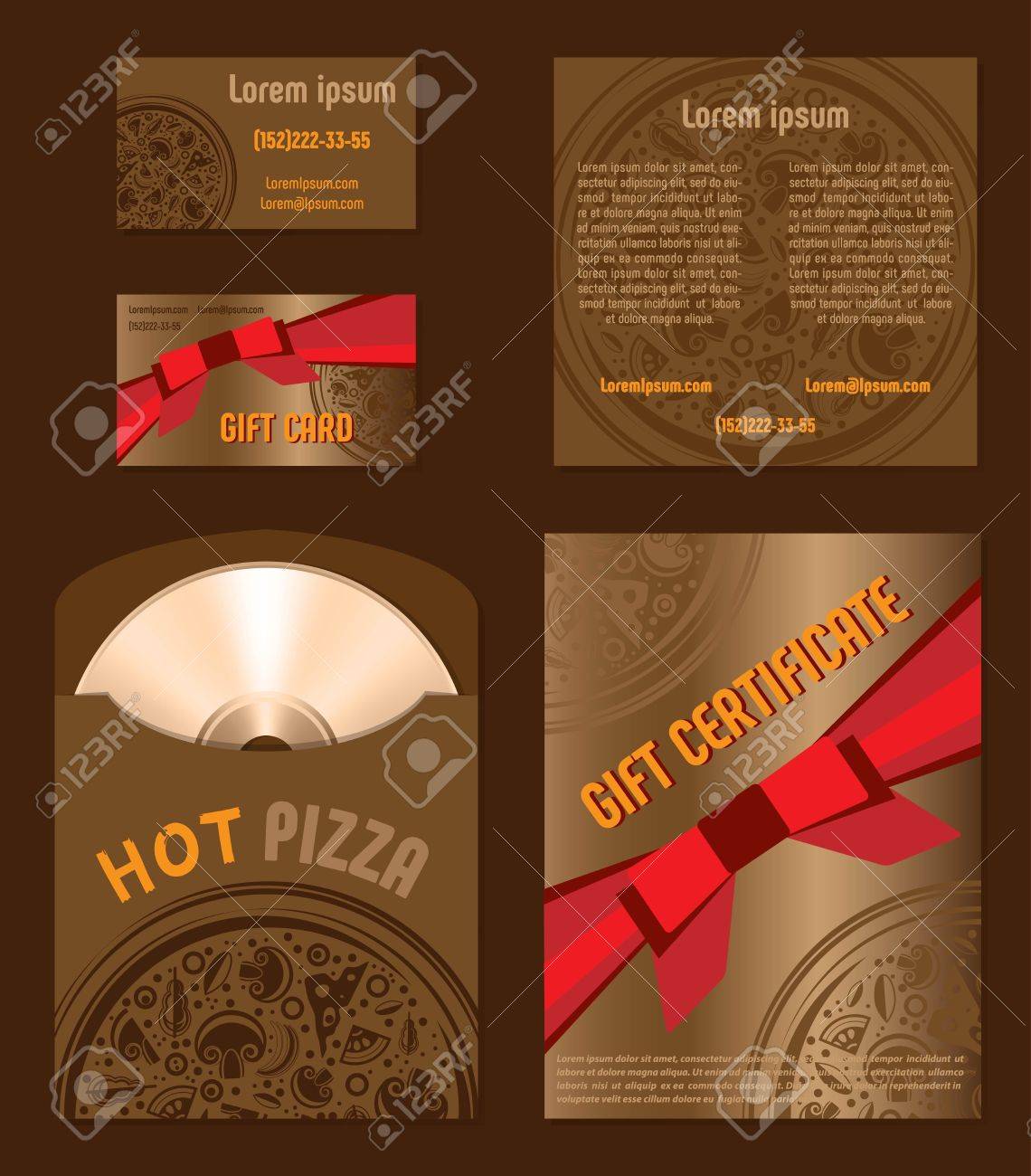 the silhouette vector mini pizza gift set set the envelope for flyer envelope
