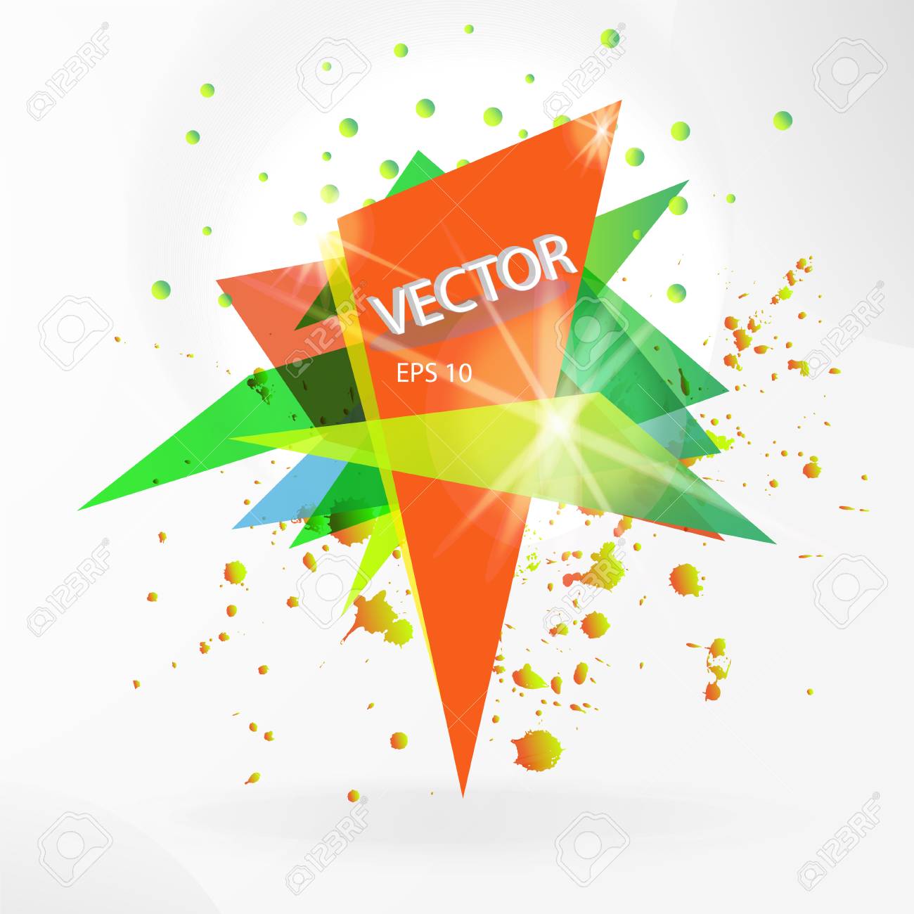 triangle banner