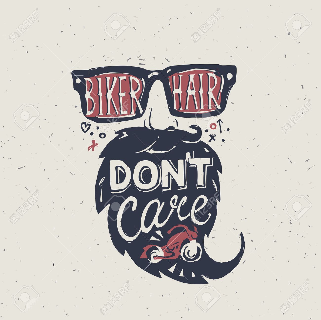 Motorcycle rider with retro racer helmet. Biker hair don't care. T-shirt graphics. Vintage style. Vectors. - 59920706 Motorcycle rider with retro racer helmet. Biker hair don't care. T-shirt graphics. Vintage style. Vectors. - 59920706