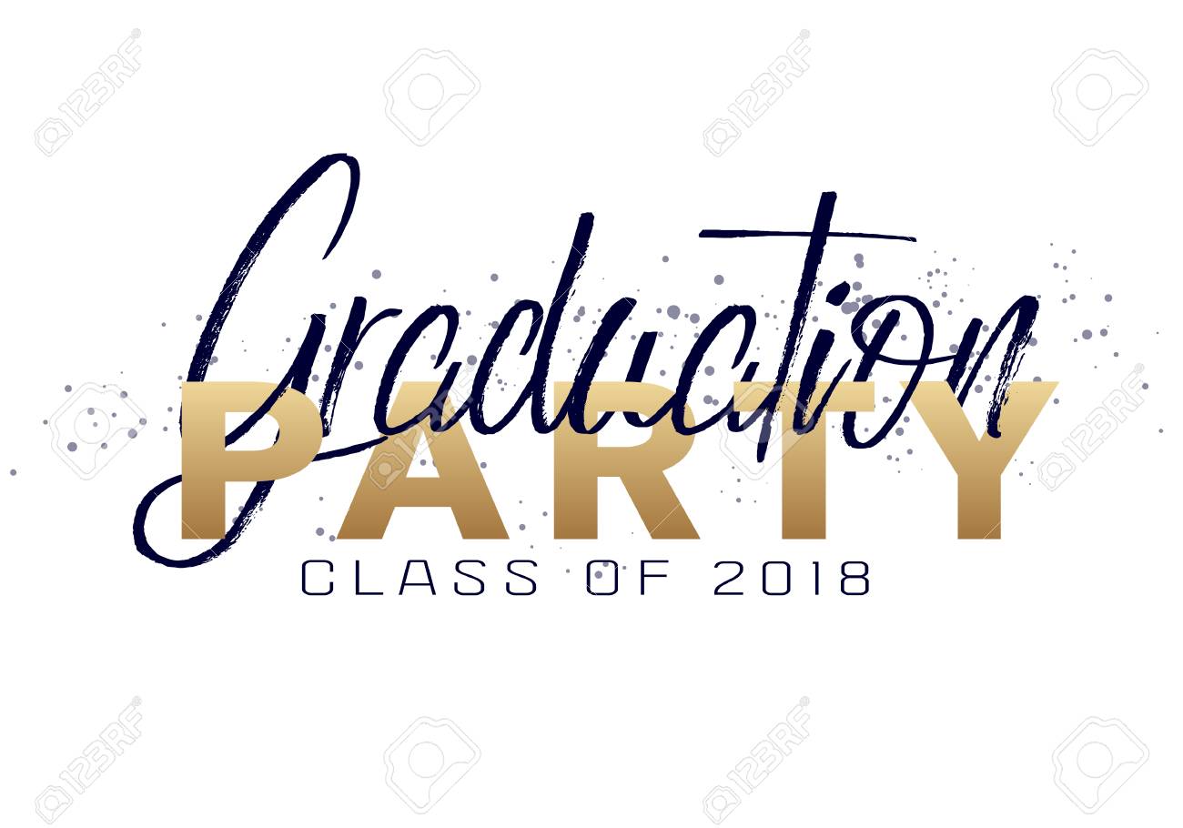 graduation label vector text for graduation design congratulation