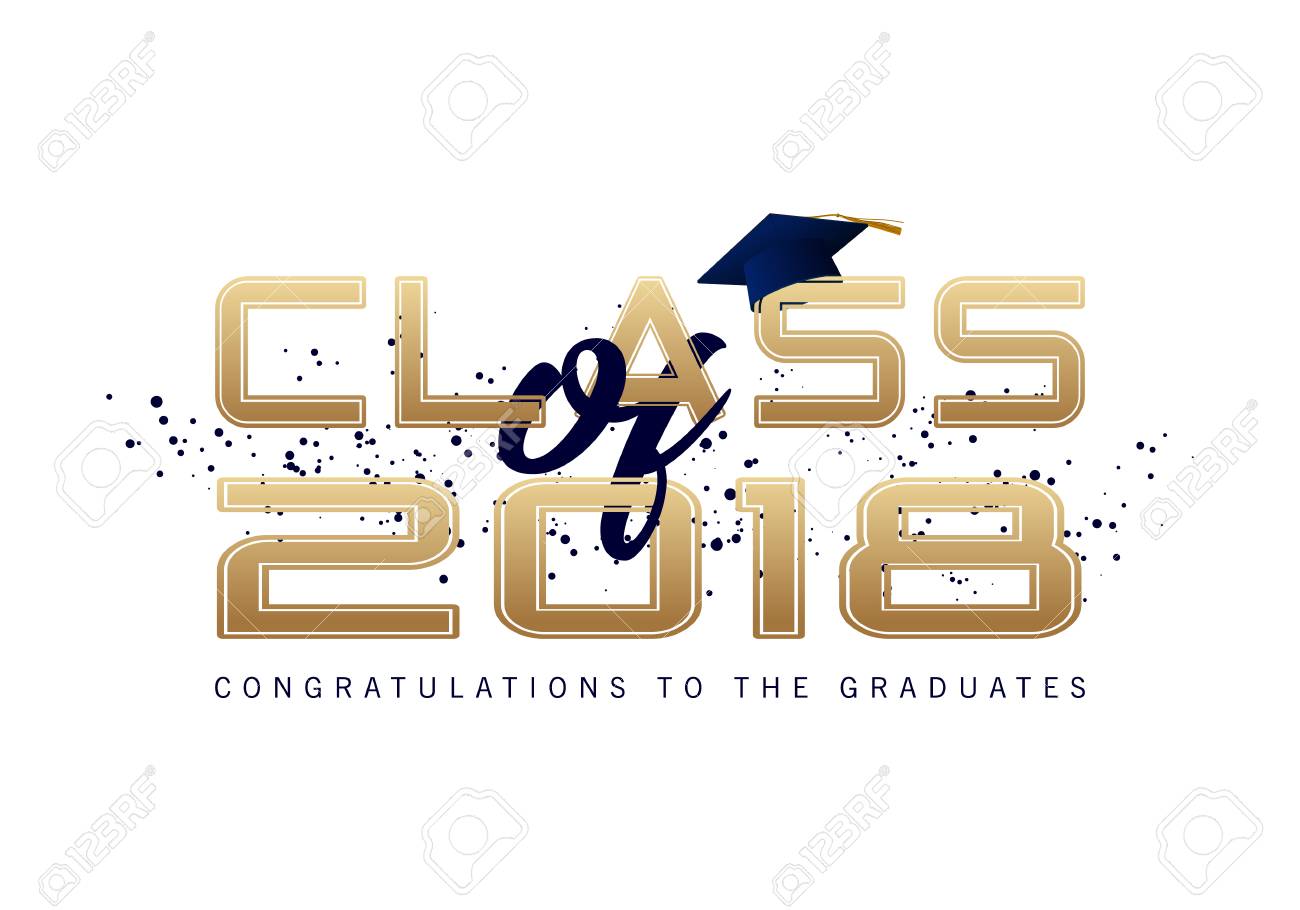 graduation label vector text for graduation design congratulation