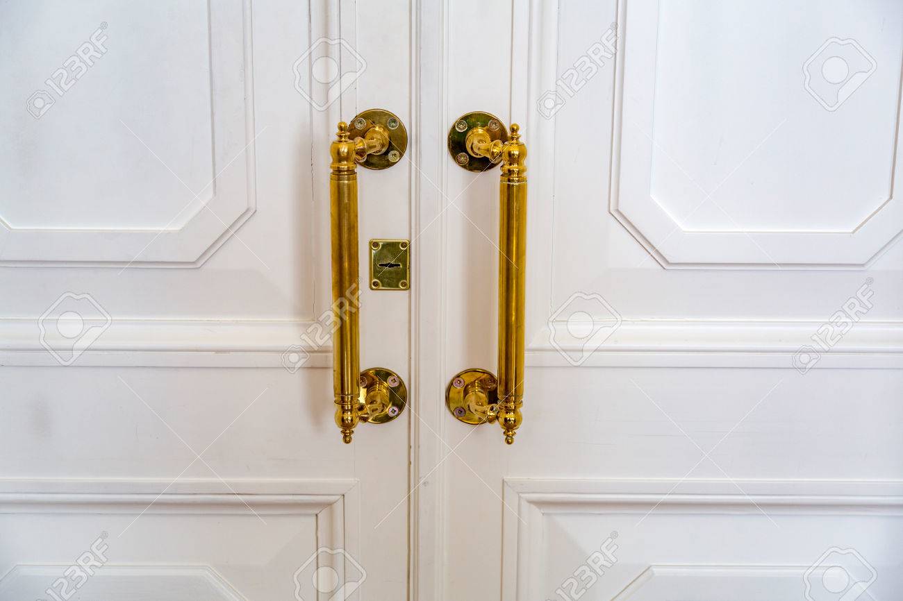 Fashion Curly Gold Color Interior Door S Handle