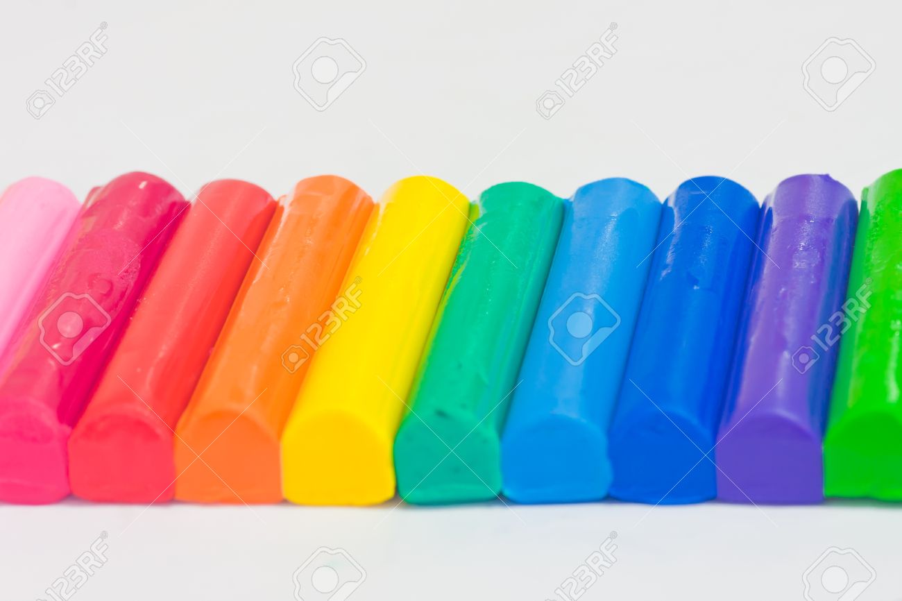 colored molding clay