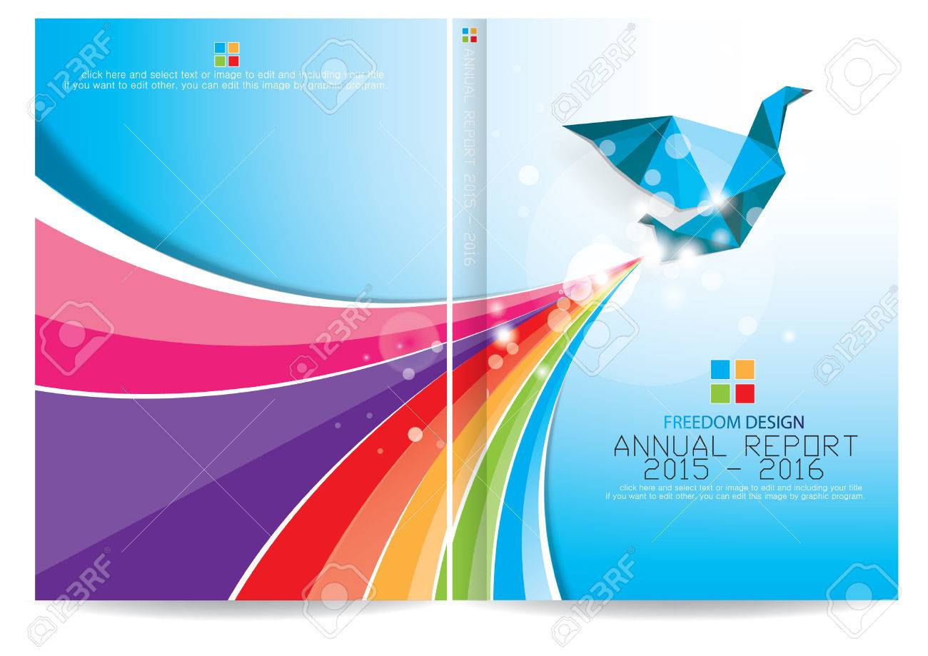 annual report cover design royalty free cliparts vectors and stock program cover design