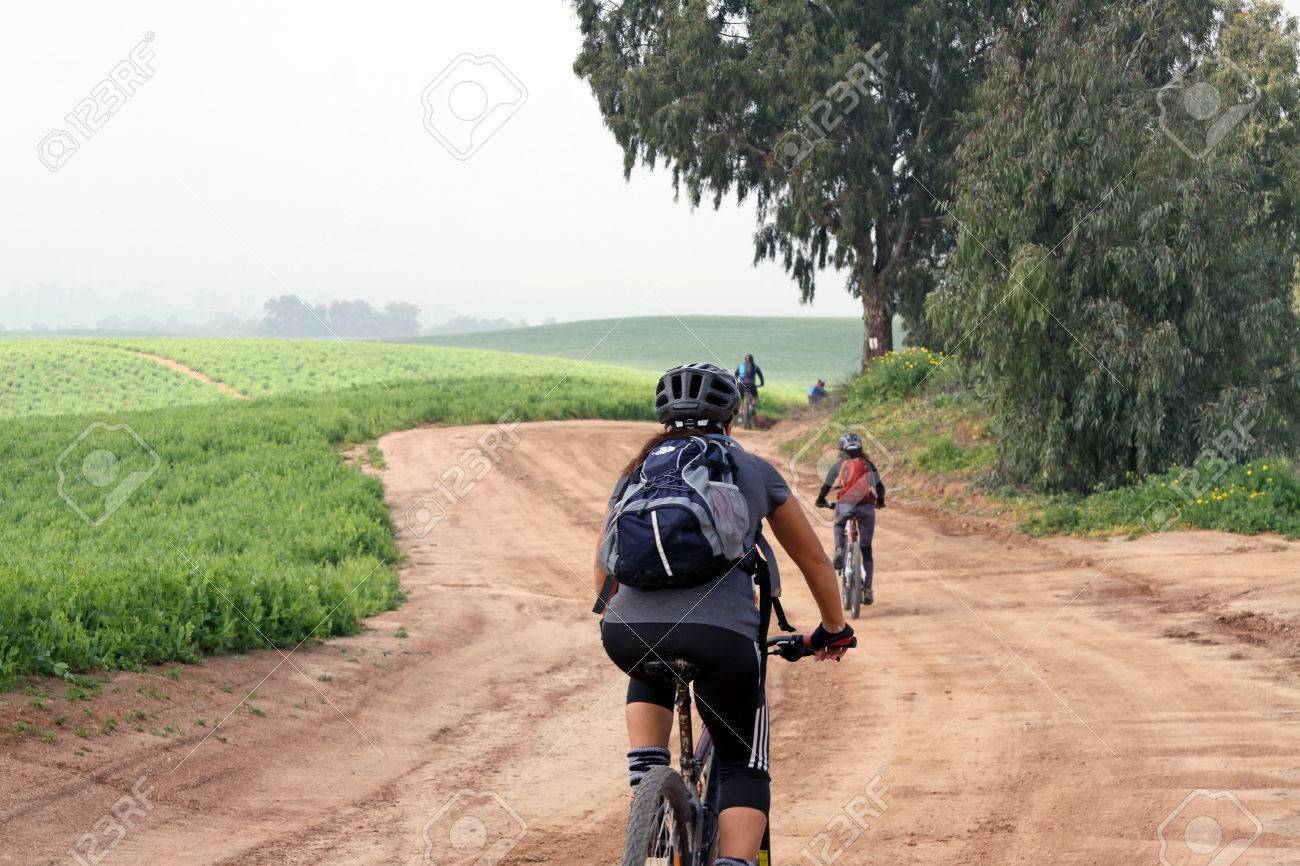 walk through bicycles