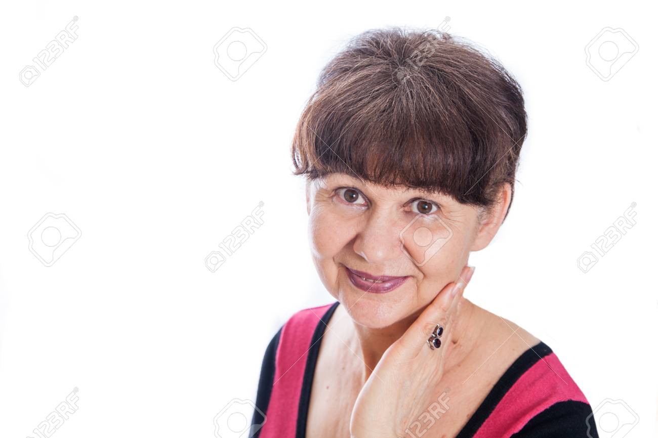 年配のかっこいい女性の肖像 の写真素材 画像素材 Image