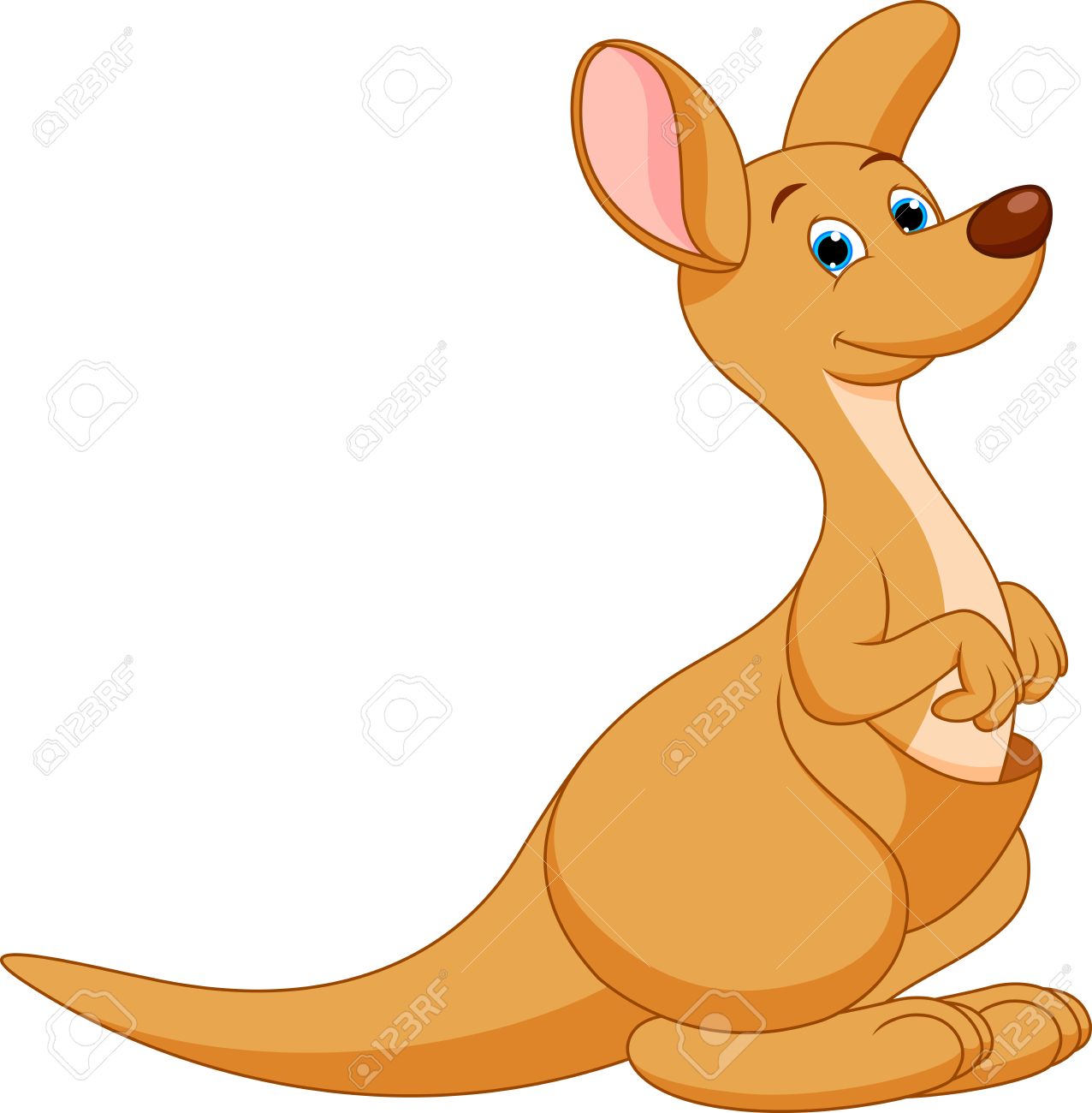Kangaroo Cartoon Royalty Free Cliparts Vectors And Stock Illustration Image 25397333 kangaroo cartoon