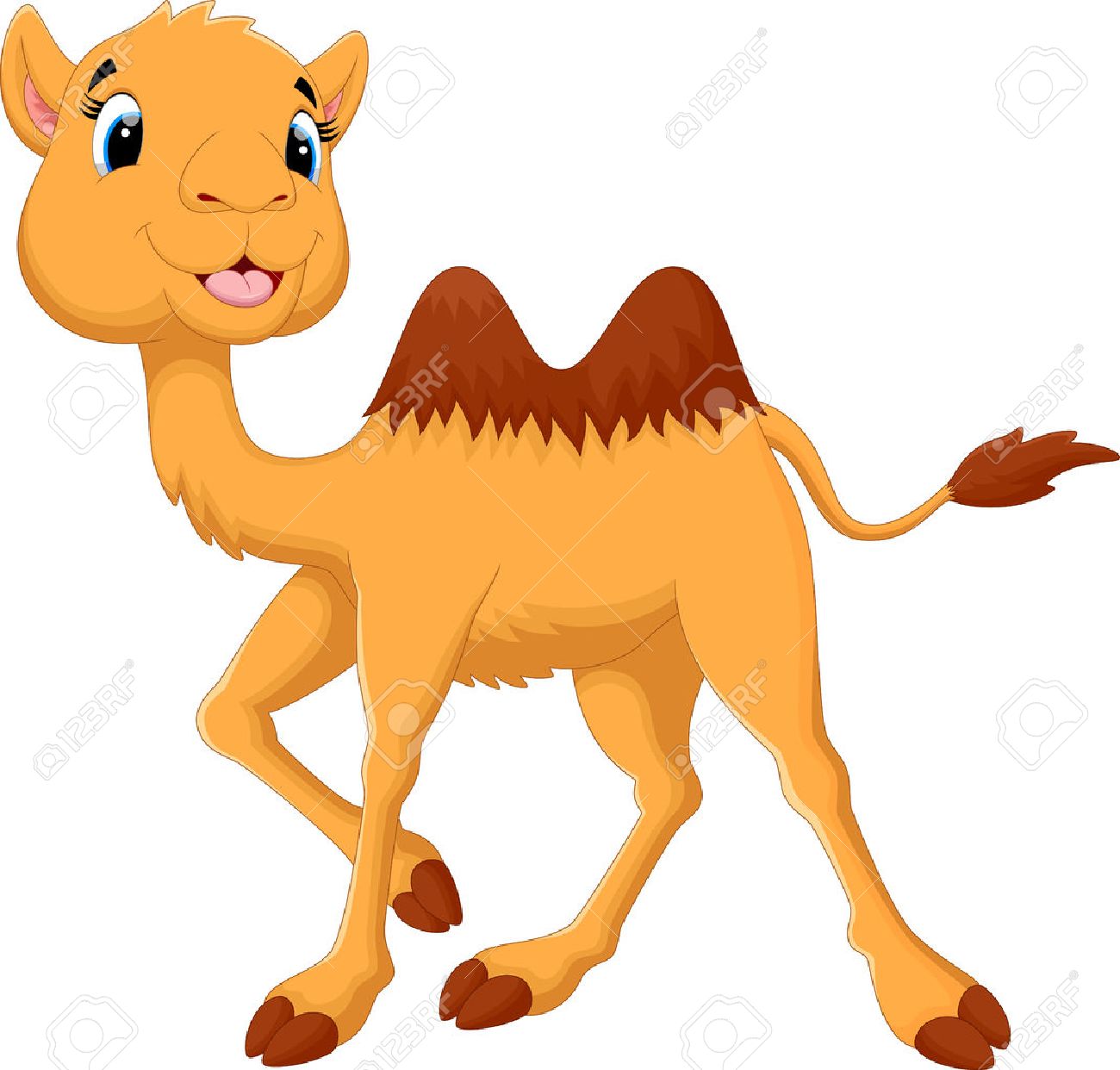 Illustration of cute camel cartoon - 48779748 Illustration of cute camel cartoon - 48779748