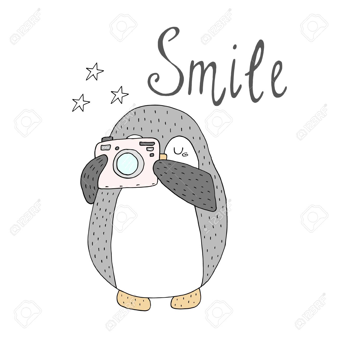 Smile card with penguins. Printable templates structure. photograph relating to Penguins Printable named Smile card with penguins. Printable templates layout.