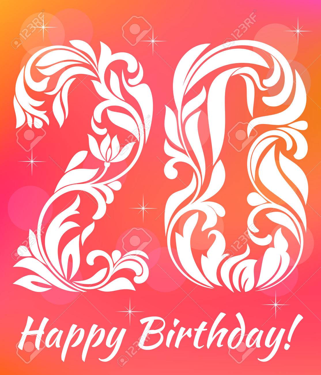 bright greeting card invitation template celebrating 20 years free birthday card invitation templates