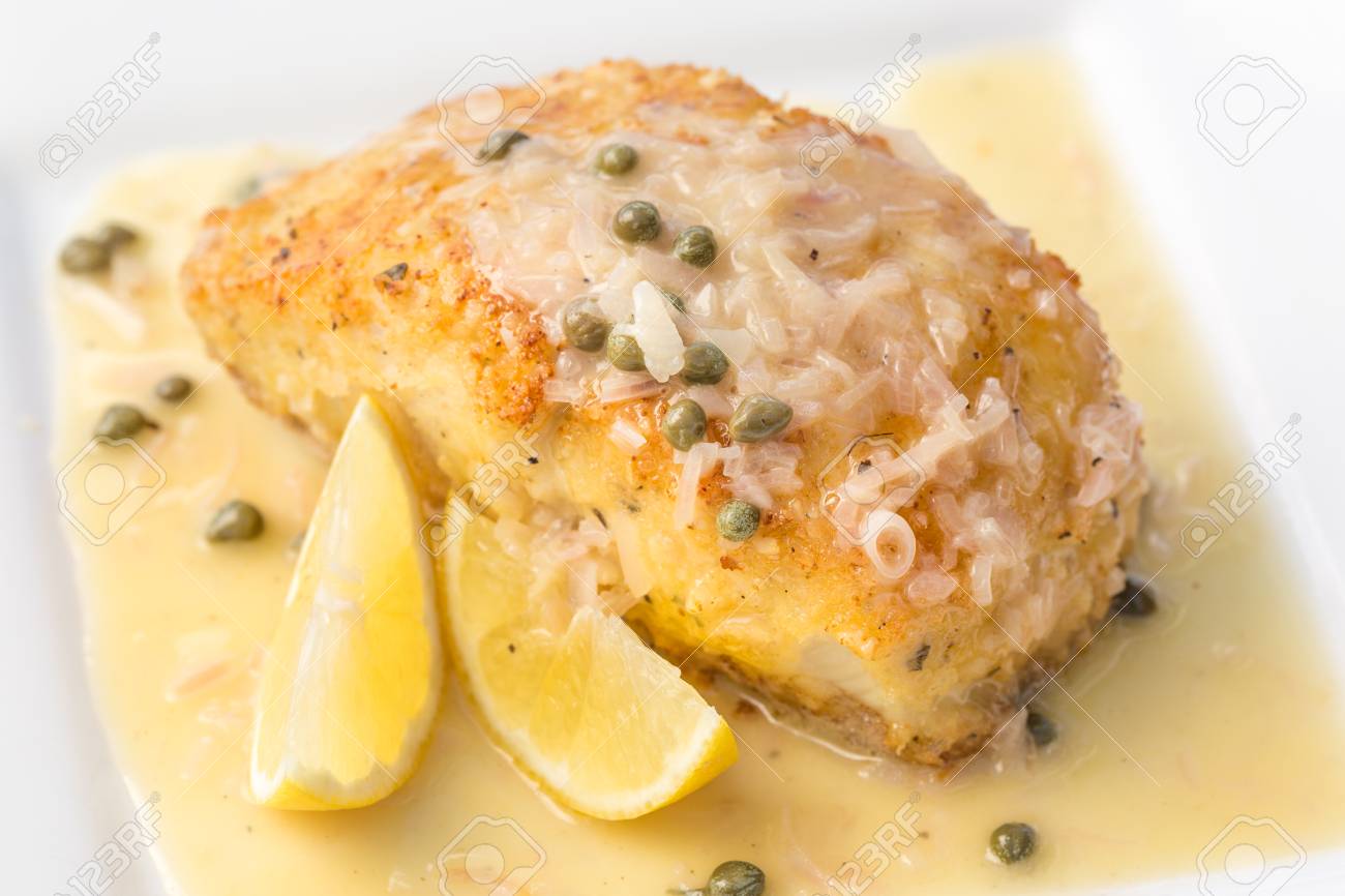 Fresh Ono Or Wahoo Sauteed In A Macadamia Nut Crust With Capers - 