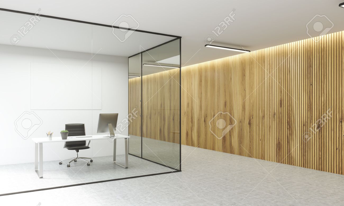 tafel büro wohnkultur wohnzimmer seitenansicht des bürointerieur mit leeren tafel hinter glastüren und flur holzwand mock des mit leeren hinter tafel büro wohnkultur wohnzimmer seitenansicht des bürointerieur mit leeren tafel hinter glastüren und flur holzwand mock des mit leeren hinter