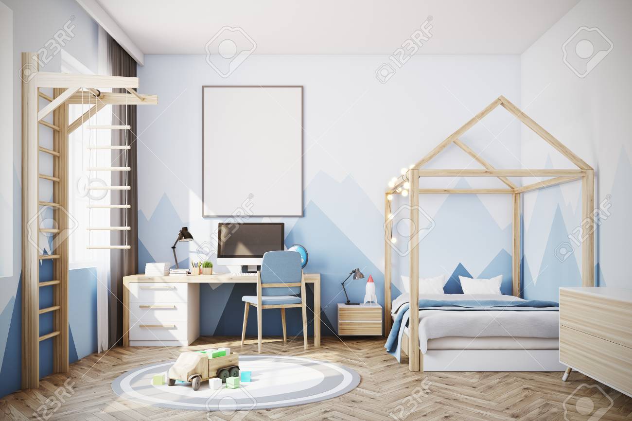 nursery with double bed
