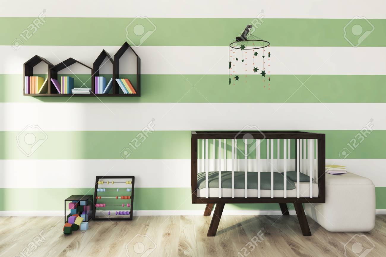 white bookshelf nursery