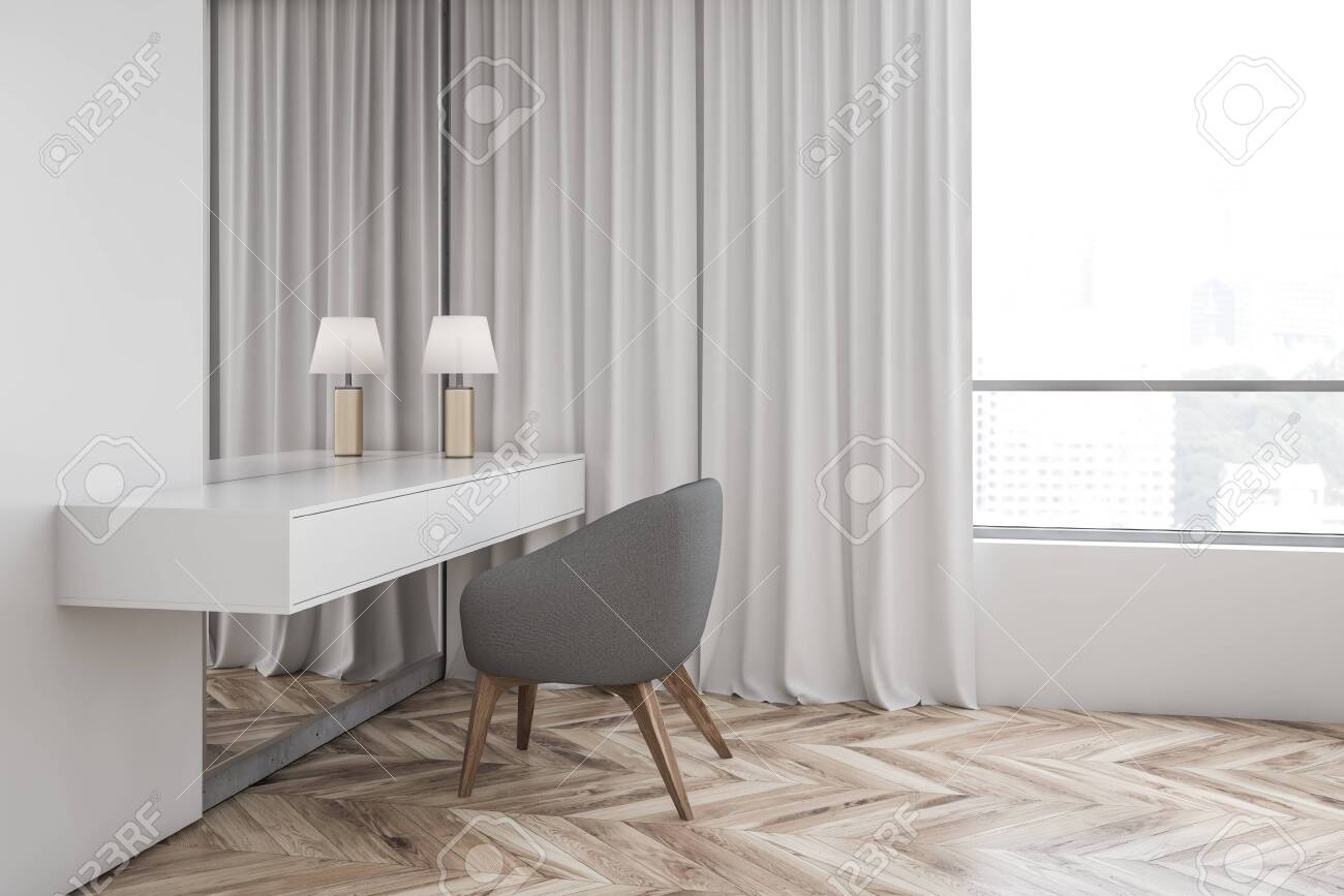 Interior of modern living room with white walls, wooden floor,.. Interior of modern living room with white walls, wooden floor,..
