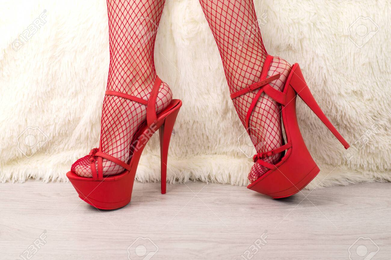hot red heels