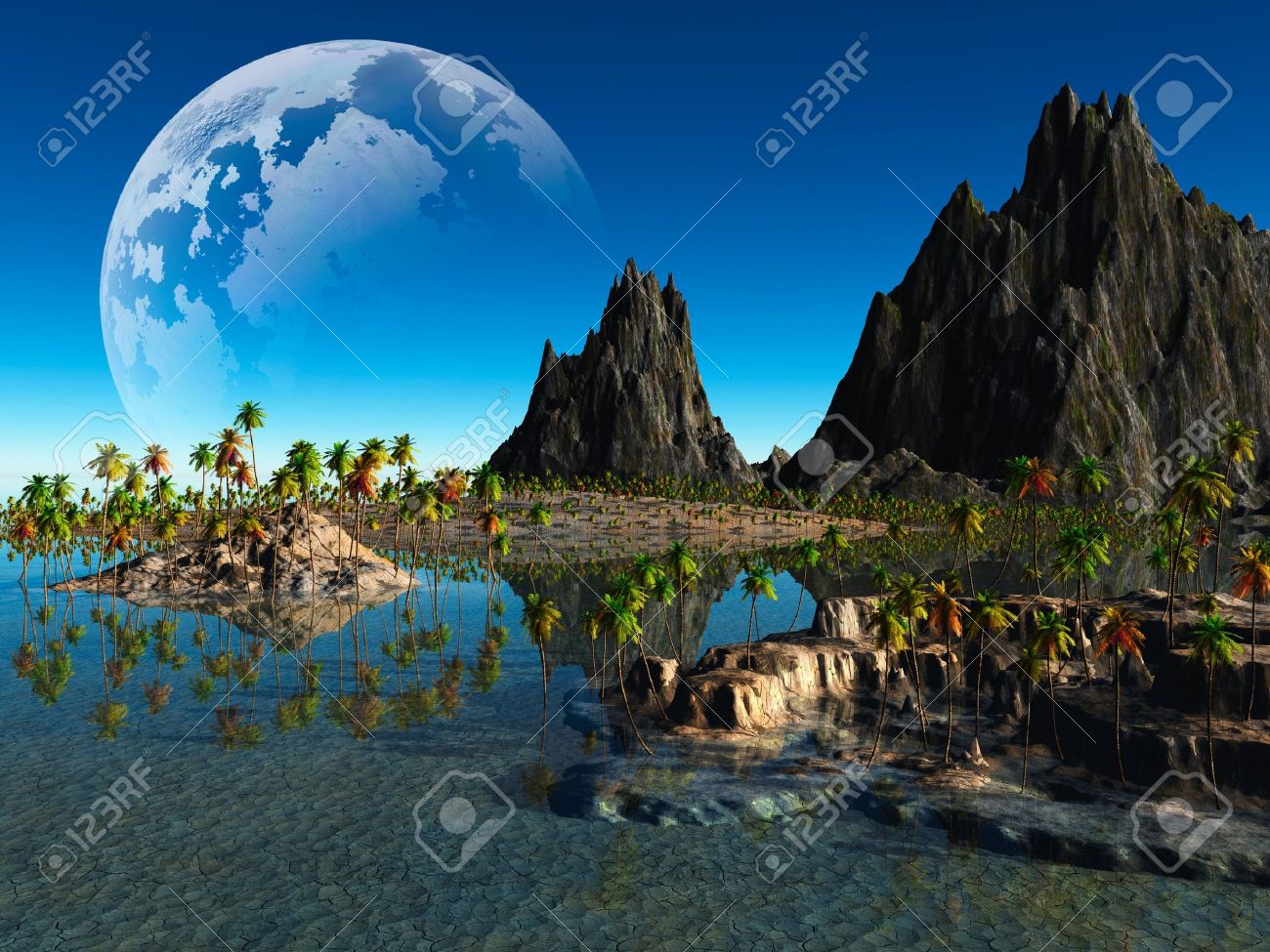 カラフルなファンタジー風景 の写真素材 画像素材 Image カラフルなファンタジー風景 の写真素材 画像素材 Image