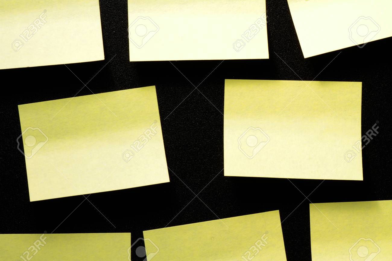 group sticky notes on