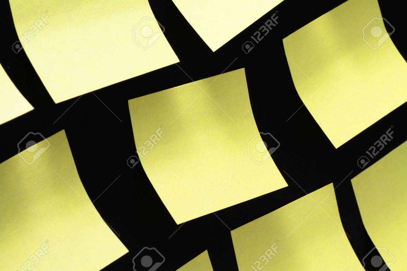 group sticky notes on