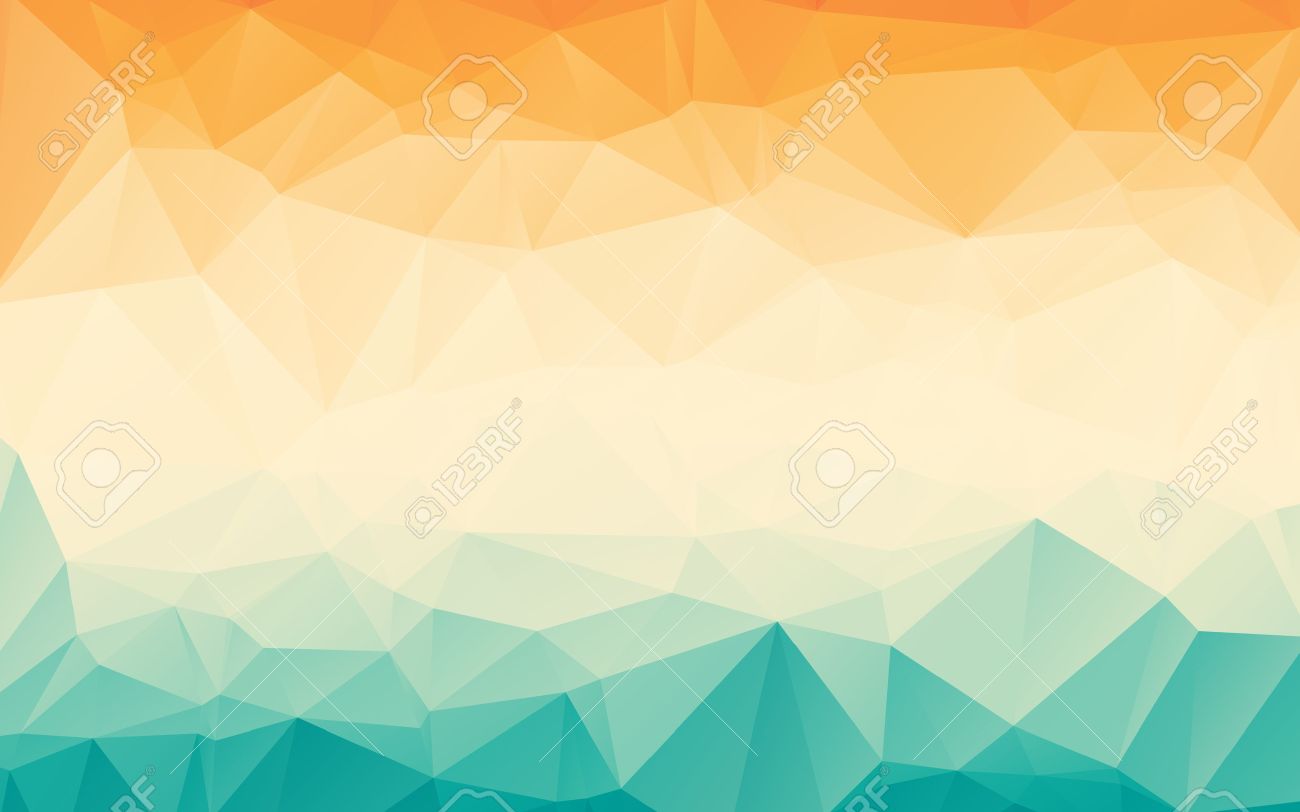 Colorful Orange Blue Gradient Polygonal Abstract Wallpaper Background Royalty Free Svg Cliparts Vectors And Stock Illustration Image