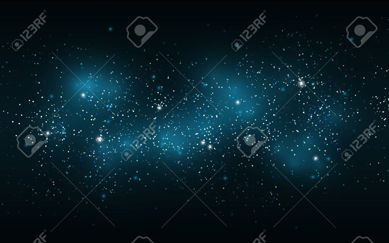 Téléchargement gratuit Images Vecteur Starry Abstrait Espace Bleu Papier Peint Poussiere D actualisé salutations