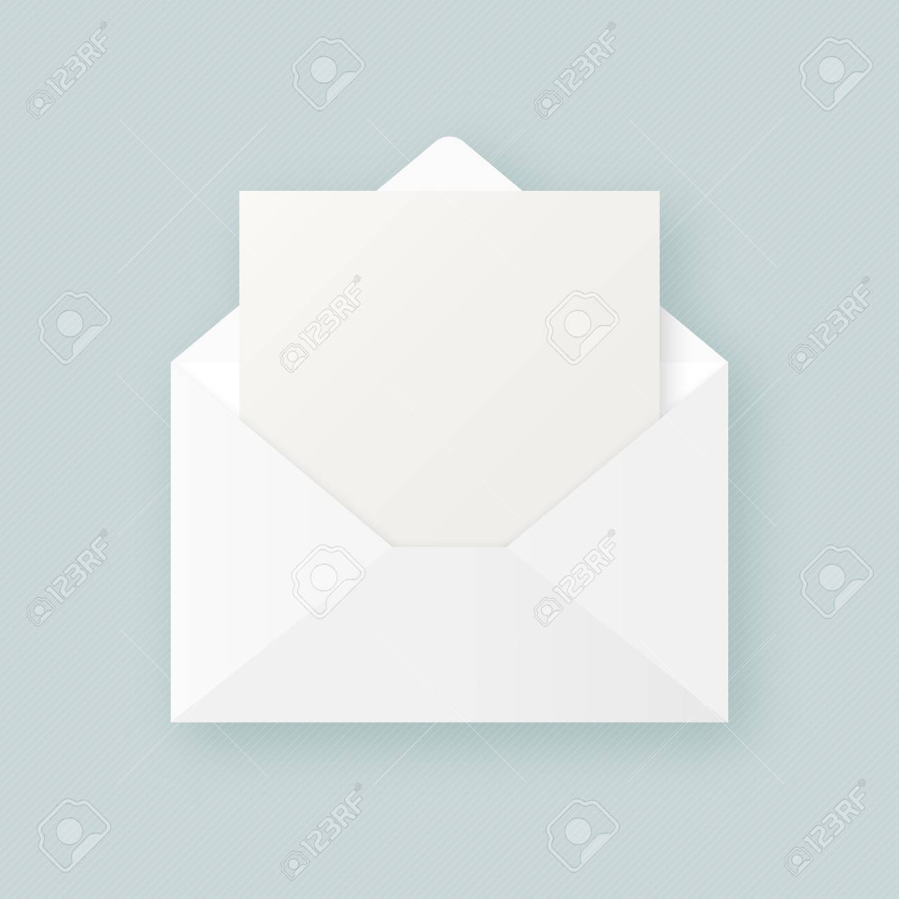 clean white realistic open