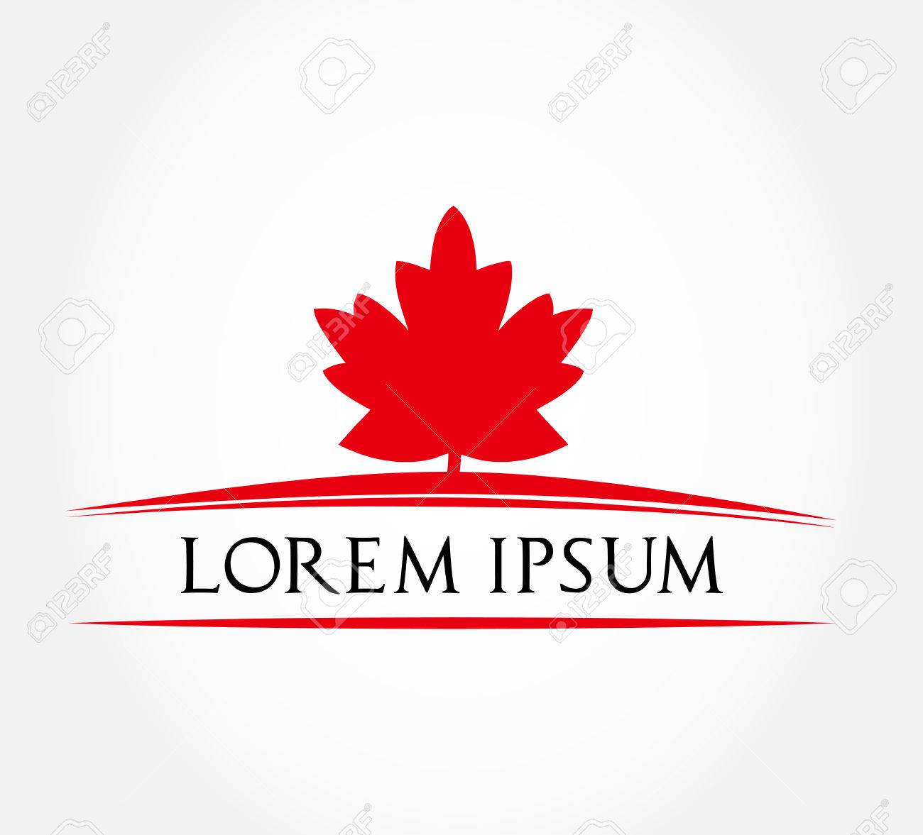 Maple Leaf Symbol Vector Illustration Royalty Free Cliparts Vectors And Stock Illustration Image