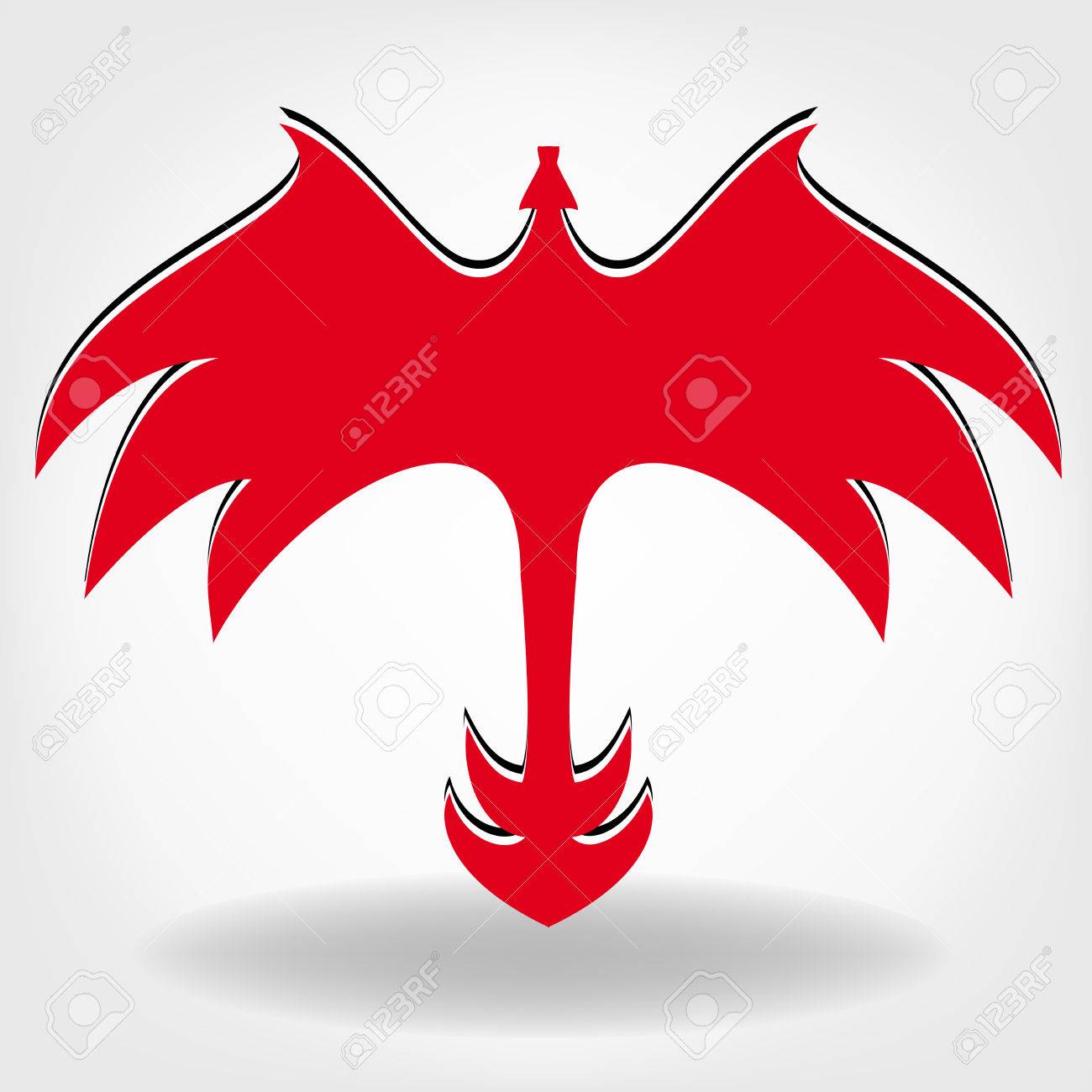 dragon logo vector design template dragon icon royalty free template of a dragon
