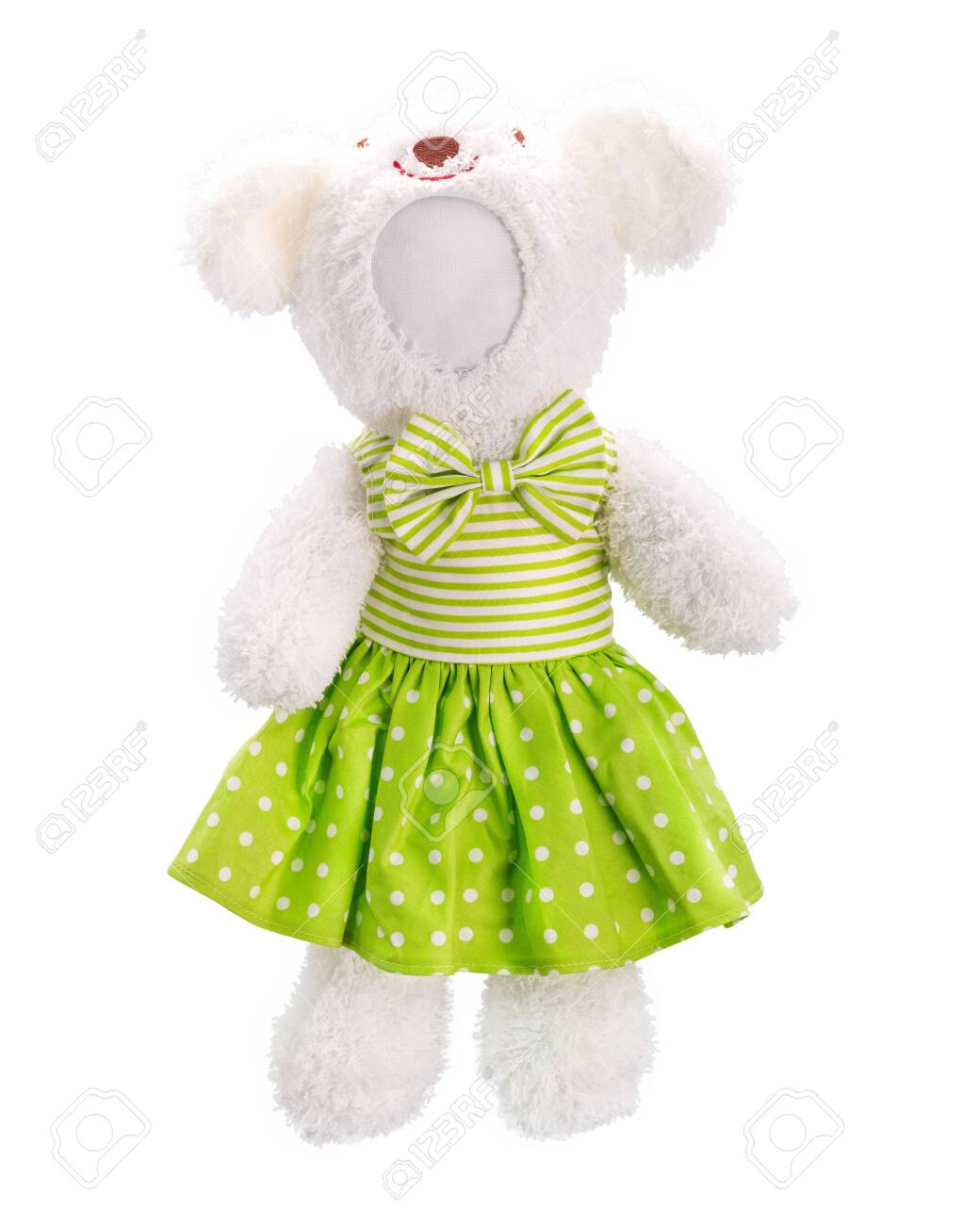 blank plush doll