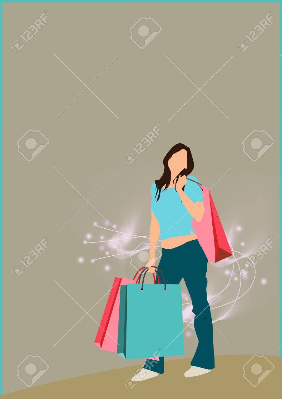 Fashion poster background Fashion poster background