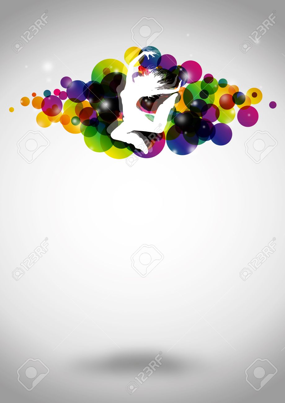 Fitness Bance Girl Poster Background With Space Banco de Imagens Royalty  Free, Ilustrações, Imagens e Banco de Imagens. Image 19503829., image size:919x1300