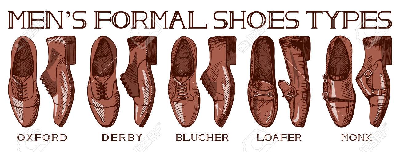 type of mens formal shoes