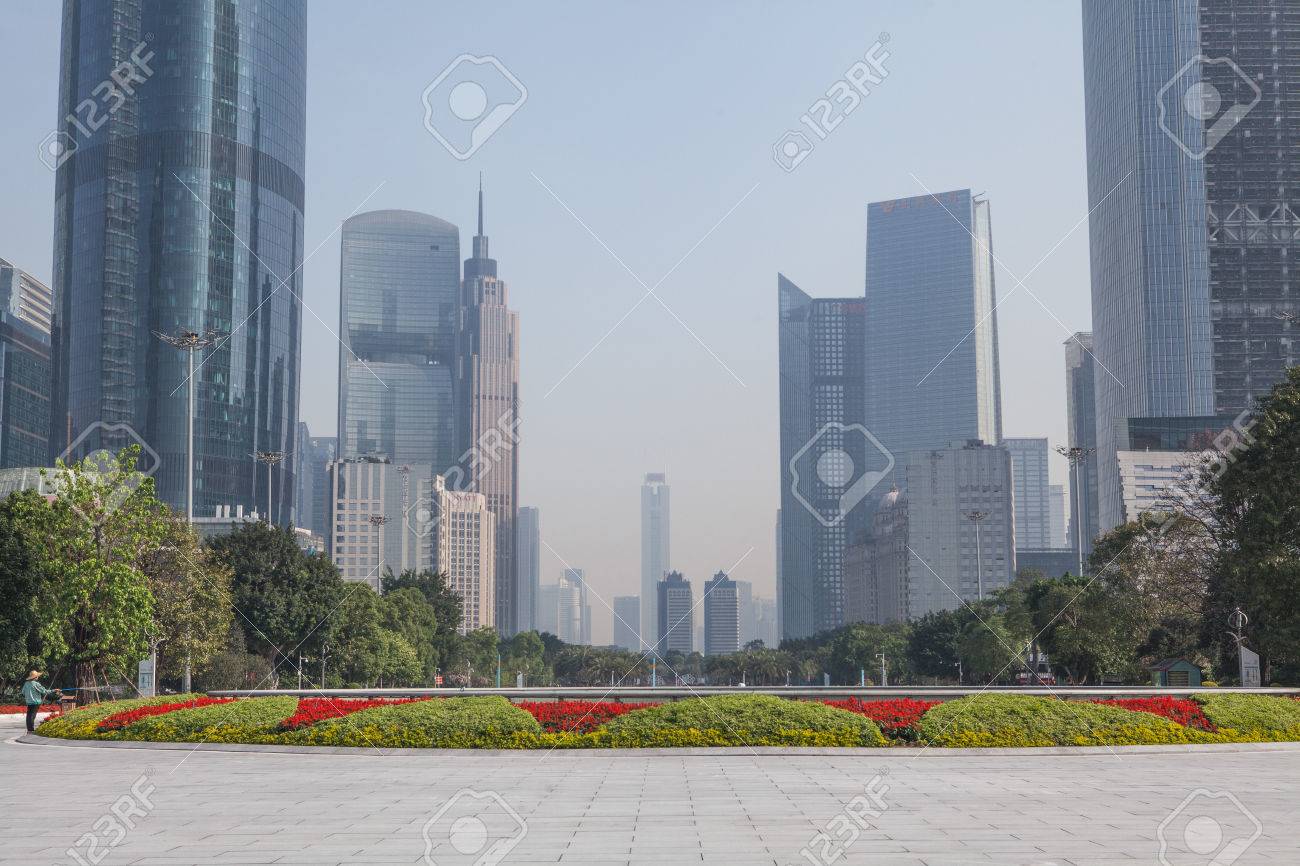 Guangzhou Flower City Square Buildings Stock Photo Picture And Royalty Free Image Image 38840605