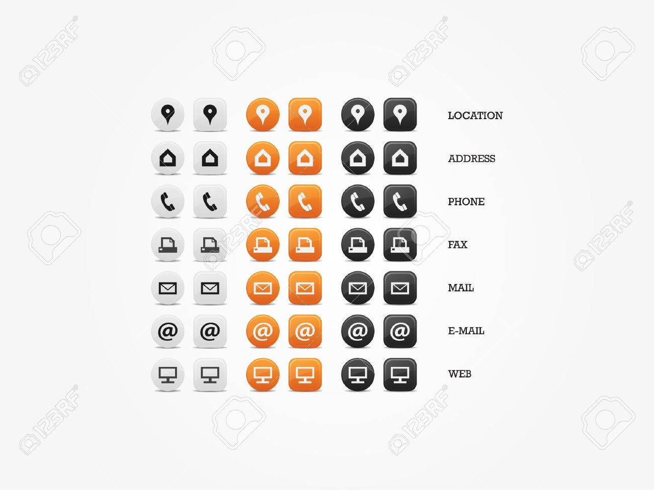 Multipurpose Business Card Icon Set of web icons for business, finance and communication - 31590497 Multipurpose Business Card Icon Set of web icons for business, finance and communication - 31590497