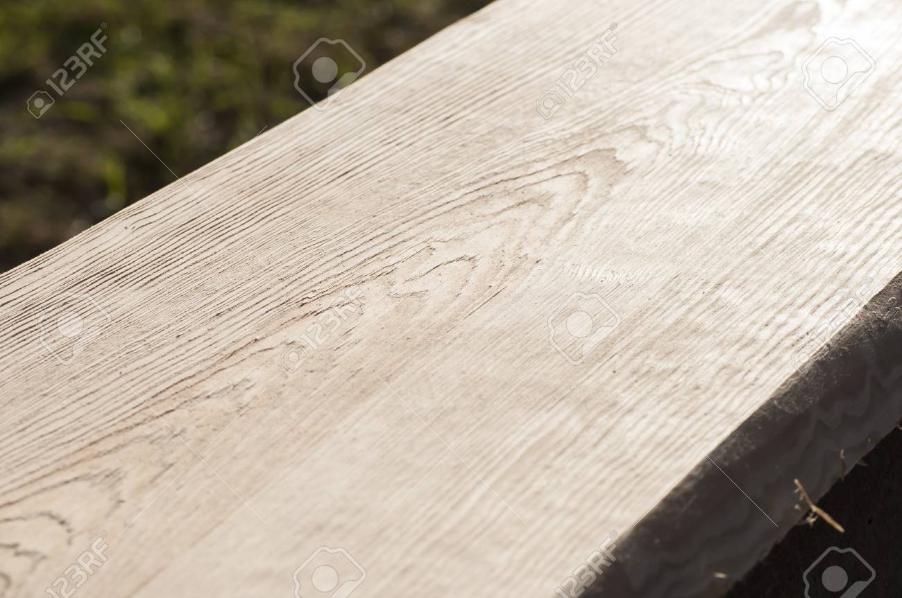 Texture Of Wooden Plank Without Peel From Pine For Log House