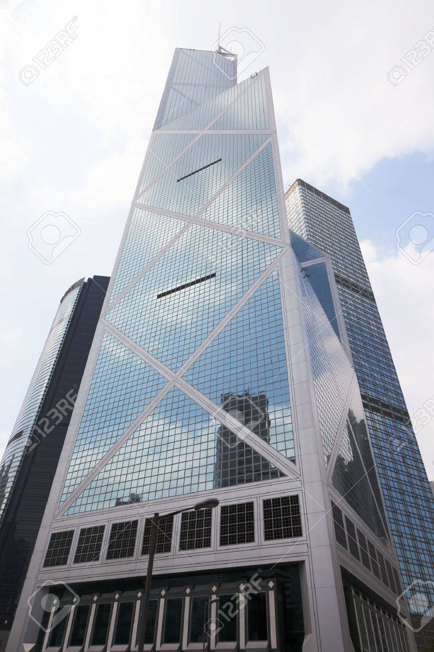 中国銀行タワー Hong Kong の写真素材 画像素材 Image