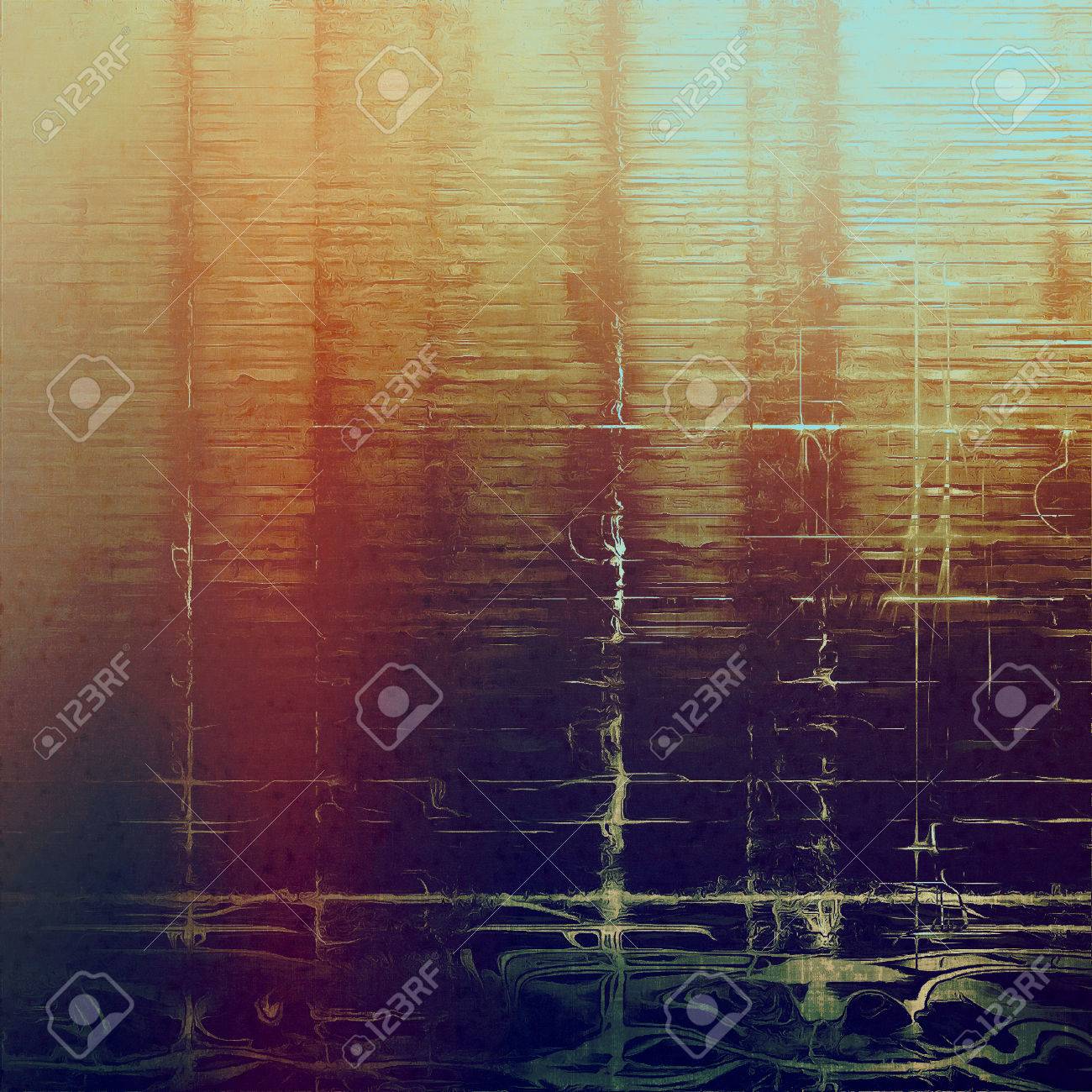 Fondo De Grunge Con Elementos Graficos De Estilo Vintage Composicion Retro Y Diferentes Patrones De Color Amarillo Beige Morado Violeta Verde Marron Azul Naranja Roja Fotos Retratos Imagenes Y Fotografia De Archivo Палитра теней для бровей manly pro 10 оттенков п74. 123rf